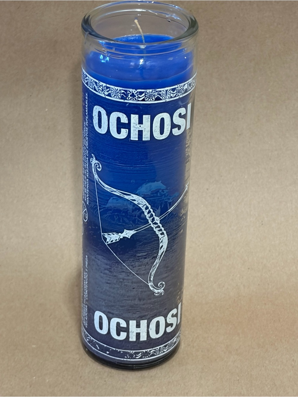 OCHOSI Blue Prayer Candle